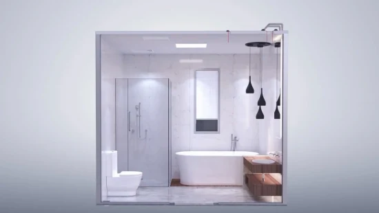 샐리 조립식 욕실 빠른 설치 컨테이너 하우스 모듈러 유닛 욕실 맞춤형 포드